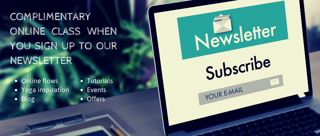 newsletter sign up complimentary class