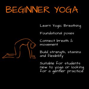 yoga for beginners class description